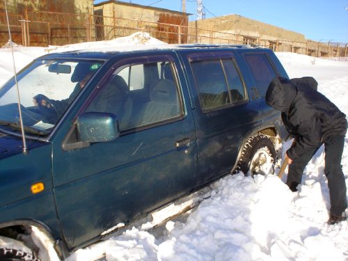 Комсомольск завалило снегом