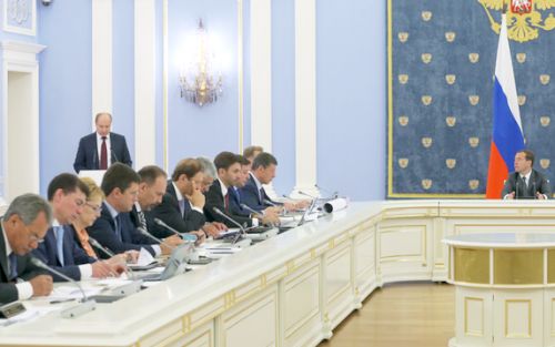 Доклад Александра Галушки на заседании правительства РФ