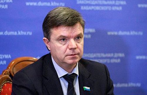 Глава Хабаровской краевой думы Виктор Чудов. Фото: Пресс-служба Законодательной думы Хабаровского края