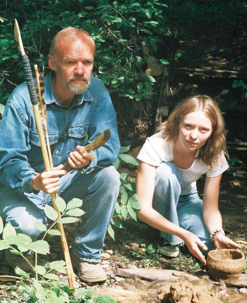 На съемках фильма. Автор - слева