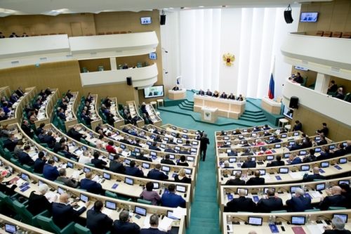 Заседание Совета Федерации