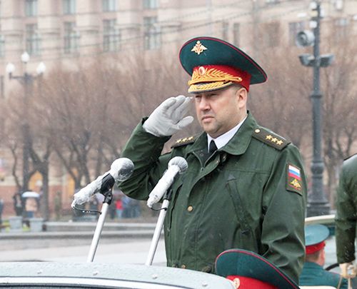 Командующий войсками Восточного военного округа генерал-полковник Сергей Суровикин