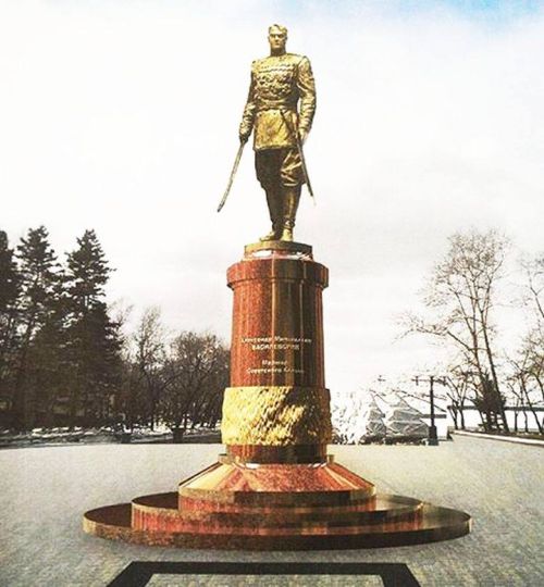 Таким будет памятник Василевскому