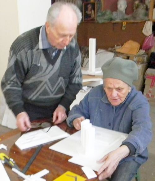 Архитекторы В.И. Баев и Н.С. Ивлева.