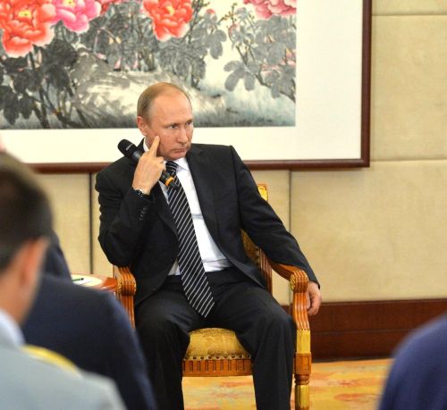 Владимир Путин в Ханчжоу.