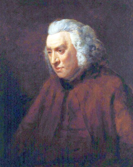 На английского критика Сэмюэля Джонсона теперь не равняются