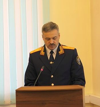 Руководитель следственного управления СКР по Республике Саха (Якутия) генерал-майор юстиции Олег Мезрин 