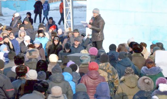 Митинг в Ванино/ Фото: Наша Гавань.