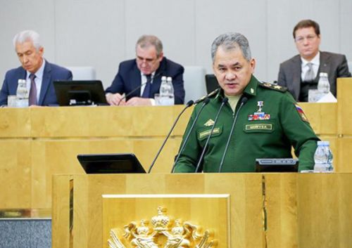 Сергей Шойгу в Госдуме