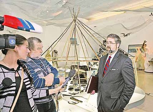 Генеральный консул США во Владивостоке Майкл Кийс на Чукотке