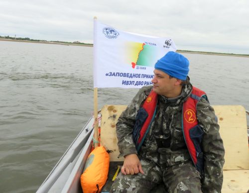 Руководитель отдела информационных проектов Амурского филиала WWF России Андрей Пуреховский. Фото: Владимир Андронов, ФГБУ «Заповедное Приамурье»