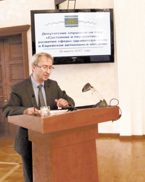 Главный врач «Областной больницы» Константин Гасиленко