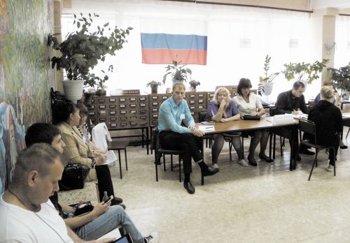 Избирательный участок № 9 в Биробиджане