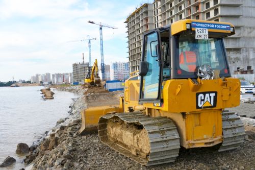 Дамба у Хабаровска