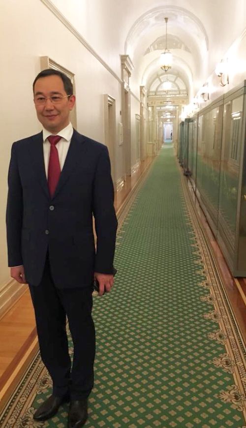 Айсен Николаев в Кремле