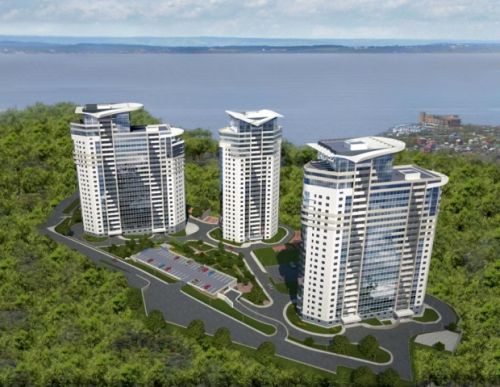 Жилой комплекс «Чайка», каким он мыслился (фото с официального сайта «Армады»)