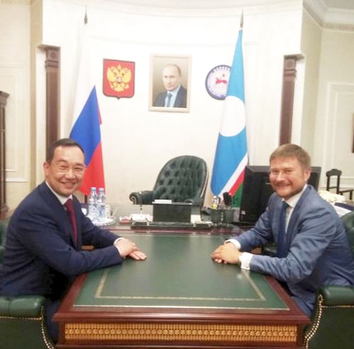 Айсен Николаев и Сергей Иванов