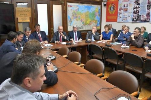 Заседание фракции КПРФ