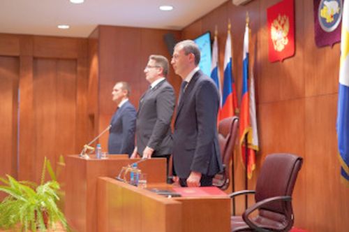 Губернатор Роман Копин в своей речи выразил благодарность всем жителям округа