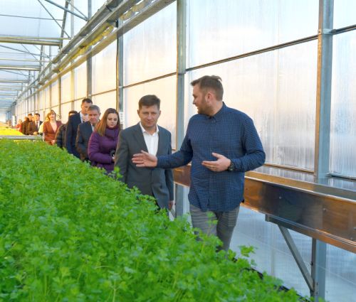 Сергей Фургал обратил пристальное внимание на сельское хозяйство. Фото: Вячеслав Реутов.