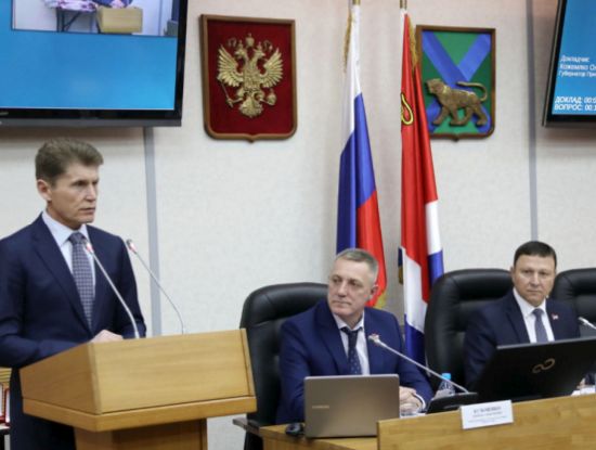 Сегодня состоится официальное вступление в должность губернатора Приморского края Олега Кожемяко