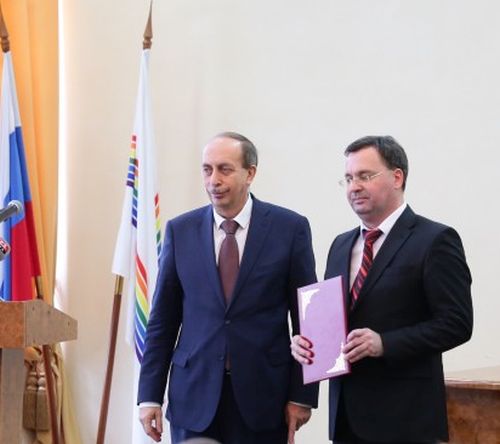 Александр Левинталь и Сергей Солтус (справа)