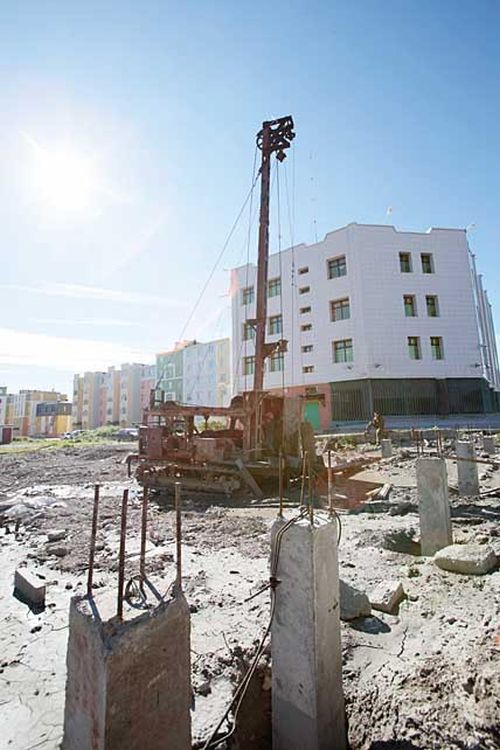 Анадырь строится