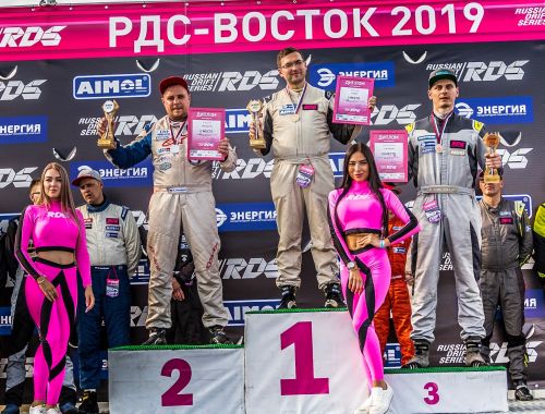 Тройка призеров соревнований РДС-Восток в Хабаровске. Фото автора