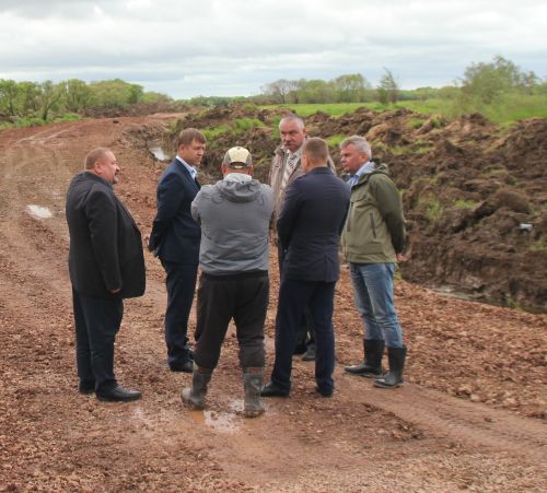 Александр Яц побывал на завершенном объекте. Фото автора
