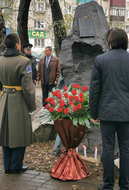 Комсомольск-на-Амуре, 30 октября 2019 года.  Фото В. Меринова.