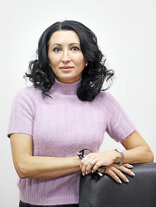 Лариса Юрочко, глава Чукотского района (райцентр с. Лаврентия)