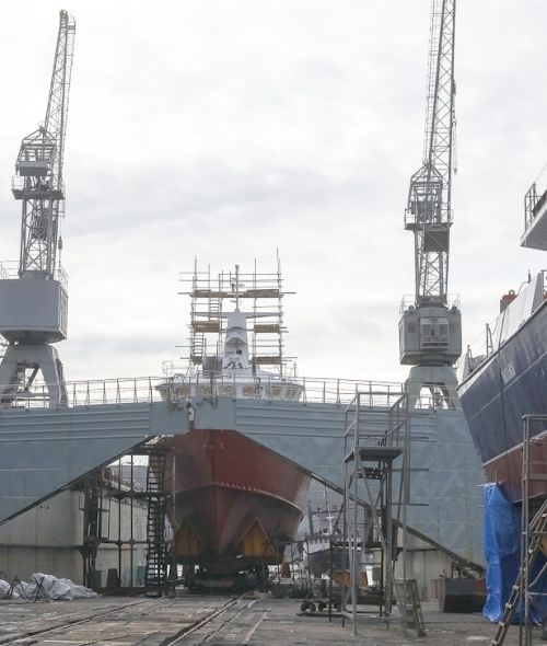 На дальневосточных верфях заложен первый краболов