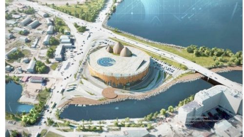 Макет культурного центра