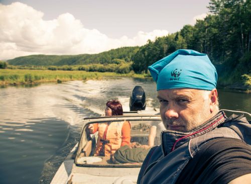Обследование нерестилищ летней кеты в районе Николаевска-на-Амуре. Фото Александра Фроленка