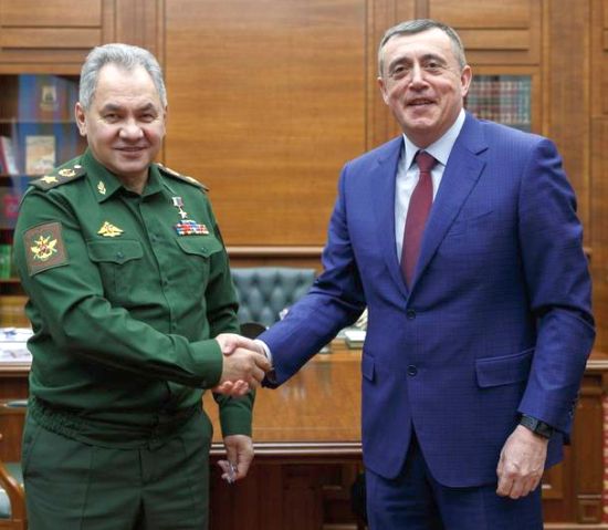 Сергей Шойгу  и Валерий Лимаренко