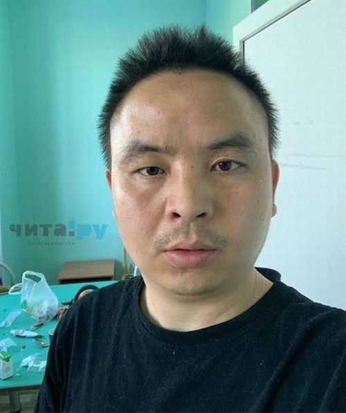 Заболевший короновирусом в Чите.