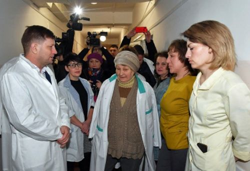 Глава региона Сергей Фургал обсудил вопросы развития здравоохранения в Ванинском и Советско-Гаванском районах