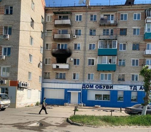 В Амурске устанавливаются обстоятельства хлопка бытового газа в жилом доме