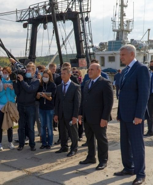 Михаил Мишустин в Магадане