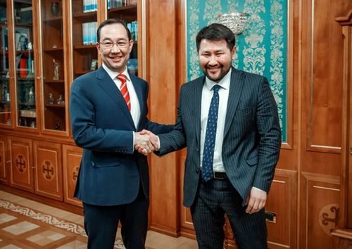 Айсен Николаев и Евгений Григорьев