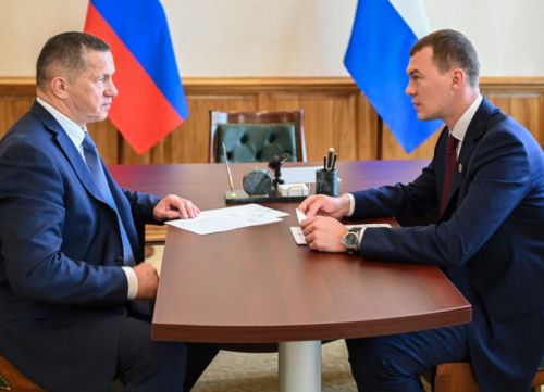 Юрий Трутнев и Михаил Дегтярев