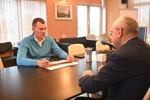 Михаил Дегтярев и Виталий Несис