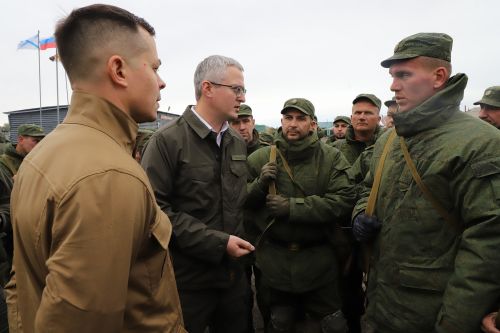 Владимир Солодов встретился с мобилизованными жителями Камчатки