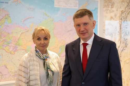 Мария Костюк и Максим Решетников