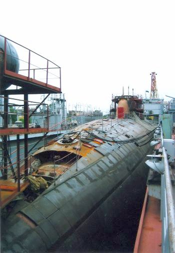 Подлодка «Нерпа». Фото «Новая газета во Владивостоке»