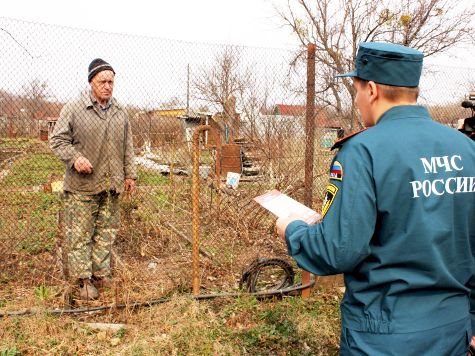 МЧС предупреждает дачников.