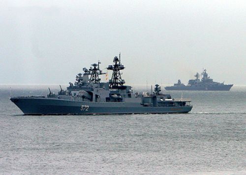 ТОФ вышел в Охотское море