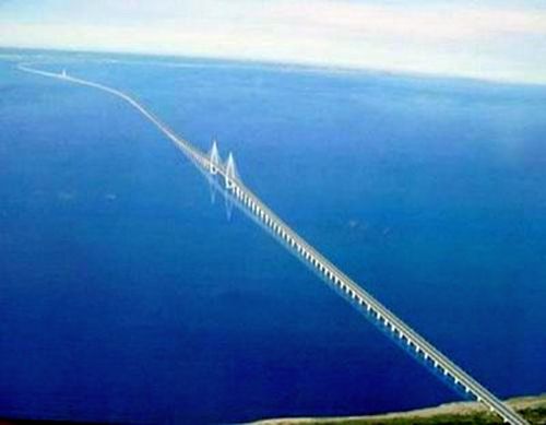 Один из примеров проекта моста на Сахалин