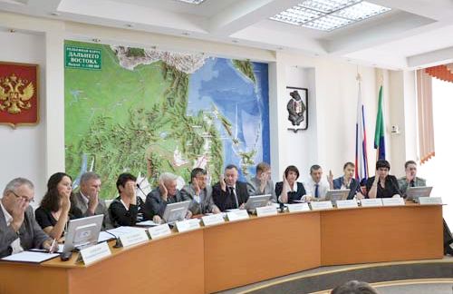 Избирательная комиссия Хабаровского края в сборе.