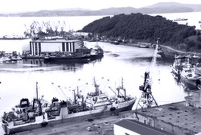 Морской рыбный порт